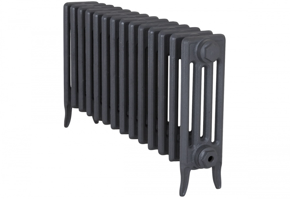 Victorian 4 Cast Iron Radiators 460mm 14 Section